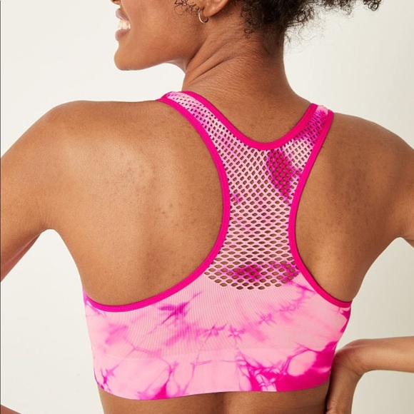 PINK SPORTS BRA - Picture 4 of 10
